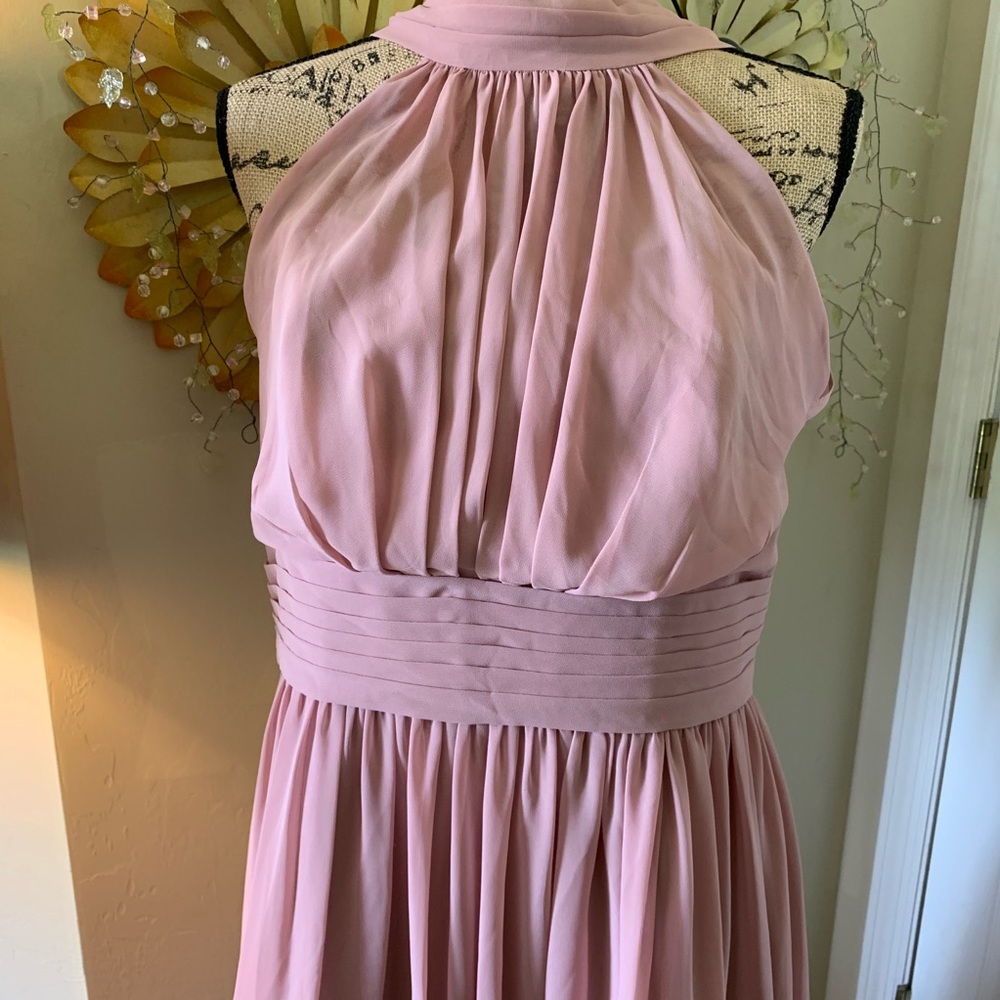 Azazie Iman bridesmaid dress | dusty rose - Picture 3 of 7